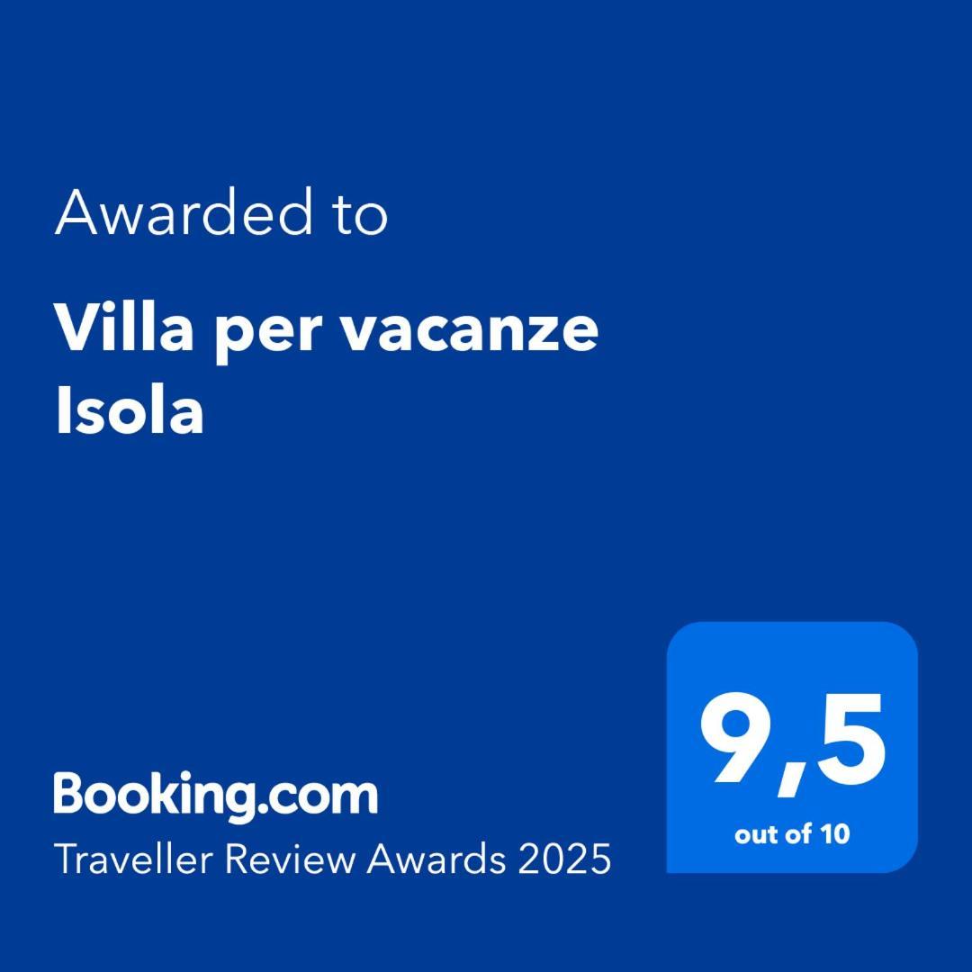 פנוסה Villa Per Vacanze Isola מראה חיצוני תמונה